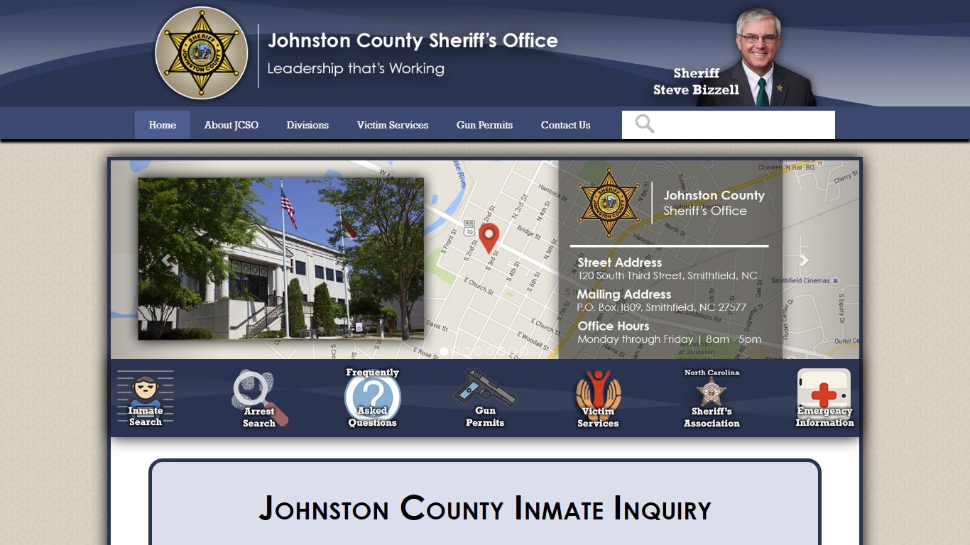 Johnston County Inmate Inquiry